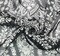 1 Yard Lightweight Black Chelsea Chiffon Fabric 58/60" Wide, Sheer Polyester Apparel Material